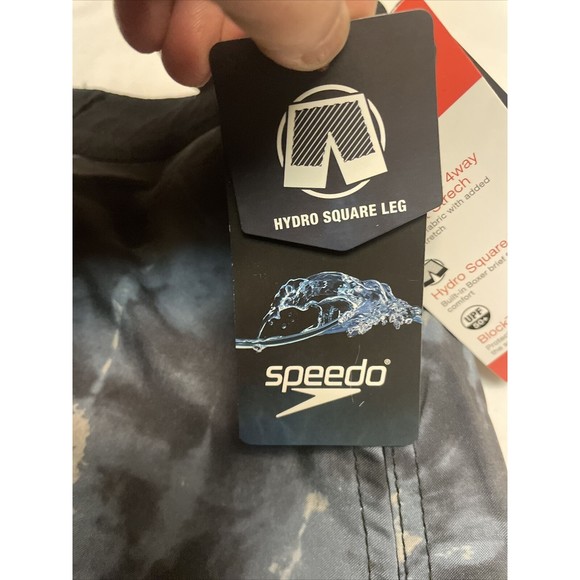 Men's Speedo Bondi 4-Way Stretch Comfort Liner Board/Swim Shorts Sz SM UPF 50+ - Picture 12 of 15